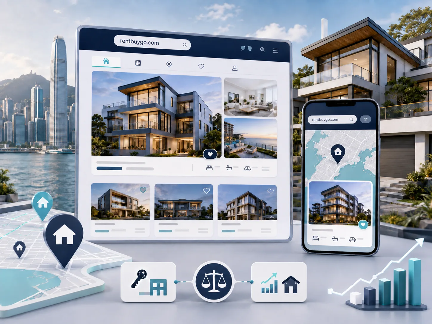 RentBuyGo property marketplace